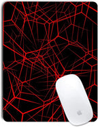 Abstract Lines Mouse Pad Personalized Design, Non-Slip Surface, Rubber Base, Small Office Desk Pad for Computers and Laptops