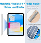 Stylus Pen for iPad 2018-2025 with Palm Rejection, Apple Pencil for Pad11th/10th/9th/8th/7th/6th Gen, iPad Pro 11/12.9 inch, New iPad Air 2025 11&13-inch(M3/2) /5th/4th/3th Gen, iPad mini 6th/5th