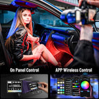 Mettlelite LS800C RGB Light Stick and Mettlelite SPL420C LED Video Light Full Color Video Light with APP Control 2800K-8000K CRI96 TLCI97 RGB CCT HSI Mode LED Light Bundle