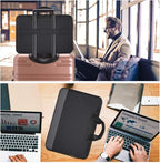 imComor 15.6 Inch Laptop Sleeve Bag, Men Women TSA Case for Macbook Pro 16 M4 M3 M2 M1, Lenovo Ideapad 15.6, HP Envy/Victus 15.6, Acer Aspire/Nitro 5 15.6, Dell 15, ASUS Chromebook 15 Case, Black