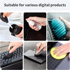 COLORCORAL Laptop Cleaning Kit Keyboard Cleaner Electronic Cleaning Product with 3pack Cleaning Gel, Computer Cleaning Brush Electronic Screen Cleaner for PC, Tablet, Phone, MacBook, Earbud, Car