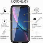 Liquid Glass Screen Protector for Up to 12 Devices Universal Fit for All Smartphones Tablets and Watches Scratch and Shatter Resistant Wipe On Nano Protection - 3 Bottles