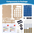 MiOYOOW 6-Digit DIY Calculator Kit, USB/Battery Powered Calculator Soldering Practice Kit with Resistance Value Measurement, Practical Electronics Projects for School Learning and Home Office Use