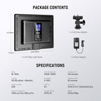 NEEWER 192 LED Video Light Panel, 20W Ultra Thin Bi Color Dimmable DSLR Camera Soft Light, 8000mAh Built in Lithium Battery, 3200-5600K CRI97+, Key Lighting for Studio Photography Recording Streaming