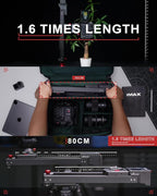 IFOOTAGE Mini Motorized Camera Shark Slider Nano N1-B Bundle Version,Aluminum Alloy Dolly Track,Video Stabilizer Rail,Time-Lapse,Stop-Motionand Interior or Exteriorlocation Camera Movement