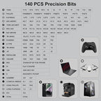 STREBITO Precision Screwdriver Set 153 in 1 Small Screwdriver Set with Case, Magnetic Screwdriver Electronic Toolkit - PC, Laptop, Cell Phone, Macbook, Game Controller, RC & Computer Repair Tool Kit