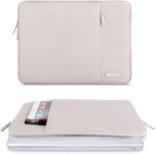 MOSISO Laptop Case 14 inch, 14 inch Laptop Sleeve Bag Compatible with HP Lenovo Dell ASUS Acer, HP Stream, Dell Latitude, Lenovo IdeaPad, Neoprene Computer Sleeve Bag with Small Case, Rock Gray