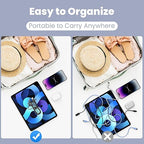 100W USB C Multi Charging Cable, USAMS 6.6FT 5-in-1 5A Fast Sync Charger Adapter Nylon Braided Type-C Cable for Laptop/Tablet/Phone and More