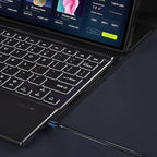 Sahara - Navigate Series Keyboard Case with Track Pad for iPad Pro (M4) 13" 2024, Black, (TB00388)