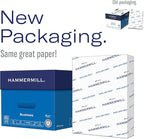 Hammermill Printer Paper, 20 lb Copy Paper, 8.5 x 14 - 10 Ream (5,000 Sheets) - 92 Bright, Made in the USA, 105015C