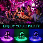 SUPERNIGHT 1-to-3 Remote Controller Dimmer for RGB LED Strip Lights, One Remote Can Control 3pcs Light Strips Synchronously, for SMD 5050 2835 3528 Multi Color Changing Rope Lights (3 Ports)