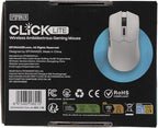 EPOMAKER Click Lite Wireless Gaming Mouse, 800 to 12,000 DPI Adjustable, PAW3311 Sensor, 500mAh, 59g, 2.4G/BT/USB-C Rechargeable Wireless Mouse with 5 Programmable Buttons for PC/Mac/Linux (White)