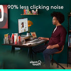 Logitech Signature Plus M750 L Wireless Mouse - for Large Hands, SmartWheel, Bluetooth, Multi Device, 24-Month Battery, Silent Clicks, Customizable Side Buttons, Contoured Shape - Graphite