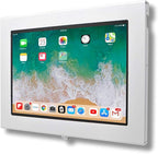 TABcare Locking Security Metal Case for Apple iPad Air 4 5 10.9" Tablet for Kiosk, POS, Store, Show Display (White, iPad Air 4/5 10.9)