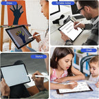COO Stylus Pen for iPad, Button Fast Charging Pencil with Digit Indicator Light capacitive Pen (White)