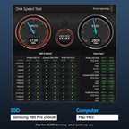 ACASIS 40Gbps M.2 NVMe SSD Enclosure, with Cooling Fan, TBU 405 Pro for M1 M2 Pro/Max, Compatible with Thunderbolt 4/3/USB3.2/3.1/3.0/2.0, M.2 Enclosure Support SSD 2280/2260/2242/2230 B+M M-Key