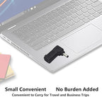 90W PD Power Charger Connector Adapter USB C to 4.5mm Laptop Charging Adapter Type C Female to DC 4.5 x 3.0mm Male Plug PD Power Charger Connector for H-P/De-ll[DP-4530]