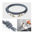 Digital Fiber Optic Audio Cable for Sound Bar Toslink Cord Male to Male 24K Gold Plated Connector Optical Audio Cable 6ft 10ft S/PDIF Glass Core, 9.84feet/3M IMP-2201