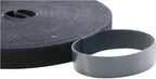 Reusable Fastening Tape Cable Ties 3/4 Inch Double Side Hook Roll (5 Yard, Black Upgraded Version)