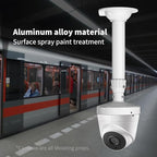 ZT-NET Extendable Pole Mount for Security Surveillance Cameras, Ceiling/Wall Mounting Bracket for Bullet Camera,Solid Metal (11.8-23.6 inch)