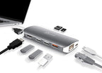j5create USB C Hub Adapter Multi-Monitor 10-in-1 Port Docking Station 4K HDMI, VGA, Ethernet, USB 3.0, MicroSD, SD, USB-C 3.1 + Power Delivery | for PC, Laptop, Tablet, Display Connection