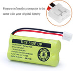 BT18433 BT28433 BT-8300 BATT-6010 Rechargeable Battery BT184342 BT284342 BT1011 BT1018 BT1022 BT1031 89-1326-00-00/89-1330-01-00/CPH-515D 2.4V(Pack of 4)