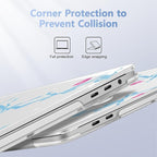 for MacBook Pro 16 inch Case 2019 2020 Release Model A2141, Plastic Hard Shell Cover with Keyboard Cover & Screen Protector for MacBook Pro 16 inch with Touch Bar & Touch ID, Cherry Bow