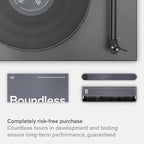 Boundless Audio Record Cleaner Kit - 2-Piece Vinyl Cleaning Kit Includes Record Brush & Stylus Cleaner - Carbon Fiber Anti-Static Vinyl & Stylus Brushes
