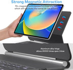 Keyboard Case for iPad Air 13 (M3 2025 / M2 2024) and iPad Pro 12.9 inch 6th / 5th / 4th / 3rd Generation – Magic-Style Magnetic Keyboard Case with Multi-Touch Trackpad – Floating Cantilever Stand