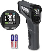 Etekcity Temperature Gun Infrared Thermometer -58°F 1130°F, Digital Laser Heat Gun for Pizza Ovens, Griddles, Meat, Refrigerators, Engines, HVAC, Kitchen & Pool Accessories