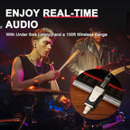 Xvive U45R4 Wireless in-Ear Monitor System Set with One Transmitter and Four Receivers