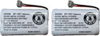 JustGreatDealz Battery BT-1007 BT1007 BT904 BT-904 BT1015 BT-1015 BBTY0651101 BBTY0460001 BBTY0510001 BBTY0624001 BBTY0700001 HHR-P506 HHR-P506A Compatible with Uniden Telephones (2-Pack)