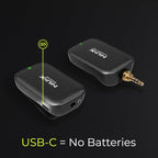 NUX B-7PSM 5.8 GHz Wireless in-Ear Monitor System, Stereo IEM,Charging Case Included, Stereo Audio transmitting, Designed for Live Shows and Band Rehearsals,not Suitable for Personal Silent Practice