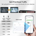 STEAMEMO 24-Port Managed Gigabit PoE+ Switch | 24×PoE+ Ports@360W, 2×Gigabit Uplinks, 2×SFP | VLAN, QoS, Port Mirroring | Metal Casing, Plug & Play | Overload Protection w/ Port