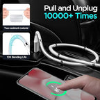 AICase Magnetic Charging Cable, Type C to Type C (6.5 FT) Super Organized Charging Magnetic Absorption Nano Data Cable for Samsung S23/S22/S21/S20 Ultra, MacBook Pro/Air, iPad Pro 12.9 11 Air Mini