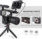 SMALLRIG Cage for Sony Alpha A6600/ILCE 6600 Mirrorless Camera with Cold Shoe Mounts - CCS2493