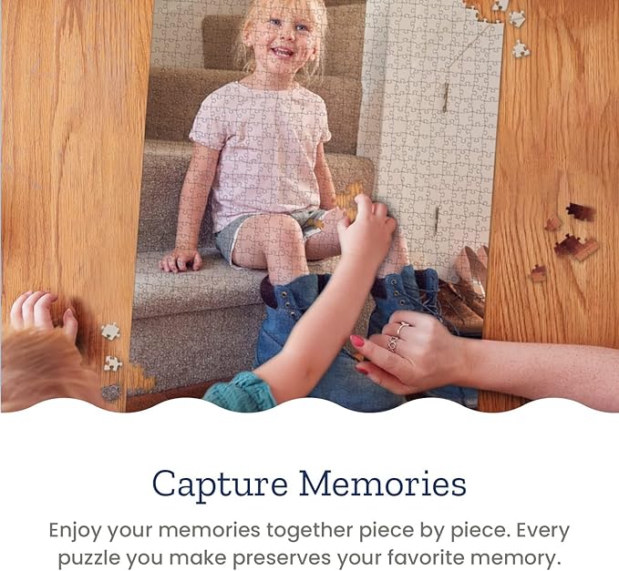 Photo Personalized Puzzle for Mother's Day - 500 Piece - I See Me! (Vertical/Portrait)