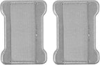 WUOJI Universal Phone Grip for Smartphones - Phone Holder for Hand - Wireless Charging Compatible (Silver) - 2Pack