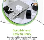 IOGEAR GearPower 145W Multiport Charger, GaN, 4 Port, USB-C Cable, iPhone 16, MacBook Pro/Air, iPad Pro, Google Pixel, Travel Wall Charger, Cable Included, GPAWC145W