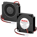 Wathai 4010 Blower Fan 12v Centrifugal Fan 40mm Computer Case Tiny Micro Turbine 40x40x10 for DIY 3D Printer Cooling 2 Pack