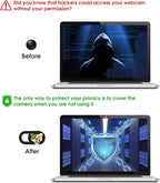 Laptop Camera Cover Slide Cute-6PCS,Webcam Cover Slide for MacBook Pro, iMac, iPad Pro, iPhone 6/7/8 Plus, iPad, Laptop and More Device,Cute Pattern Web Cam Privacy Cover to Protect your Privacy (Dog)