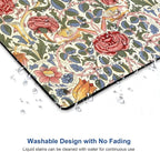 Mouse Pad, Floral Mouse Pad, Square Mouse Mat Waterproof Mousepad Non-Slip Rubber Base Mouse Pads for Office Laptop, William Morris Flowers