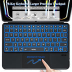 iPad Pro 11 inch Case with Keyboard (M4 2024),Flex Magnetic Detachable Magic Keyboard,Multi-Touch Trackpad,7-Color Backlit,Landscape/Portrait,160° Adjustable Stand for iPad Pro 11 (5th Gen) (Black)