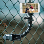Suptig Phone Holder Desk Gooseneck Mount, Cell Phone Clamp Clip for Pole, Mount Stand, Compatible for iPhone 16 Plus iPhone 15 Pro 14 Plus Xs Max XR X 8 7 6 6s Plus and Other 4-7'' Device