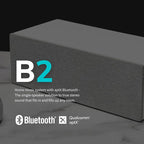 Audioengine All in One A2+ (B2) Portable Wireless Speaker - Audio with Lossless aptX Bluetooth and Analog Audio Input for Phone, Tablet, and Computers
