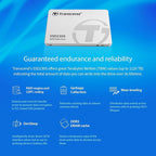 Transcend 512GB SATA III 6Gb/s SSD230S 2.5” Solid State Drive TS512GSSD230S,Silver