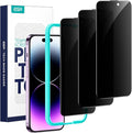 ESR 3 Pack for iPhone 14 Pro Max Privacy Screen Protector, Anti-spy Tempered-Glass Privacy Screen Protector, Micro-curved Edges, Case Friendly