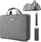 ZINZ Laptop Case Computer Sleeve Briefcase with Multi-pockets for 11.6 12.9 13 13.3 14 15 15.6 16 inch Notebooks
