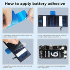 New NT40 Cellphone Battery Compatible with Moto G Pure 2021 XT2163 Series, with Instruction & DIY Toolkit