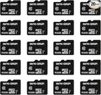 Micro Center 32GB Class 10 Micro SDHC Flash Memory Card 20 Pack with Adapter for Mobile Device Storage Phone, Tablet, Drone & Full HD Video Recording - 80MB/s UHS-I, C10, U1 (20 Pack)